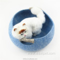 Washable Felt Cat Bed Wool Cave Wool Bed